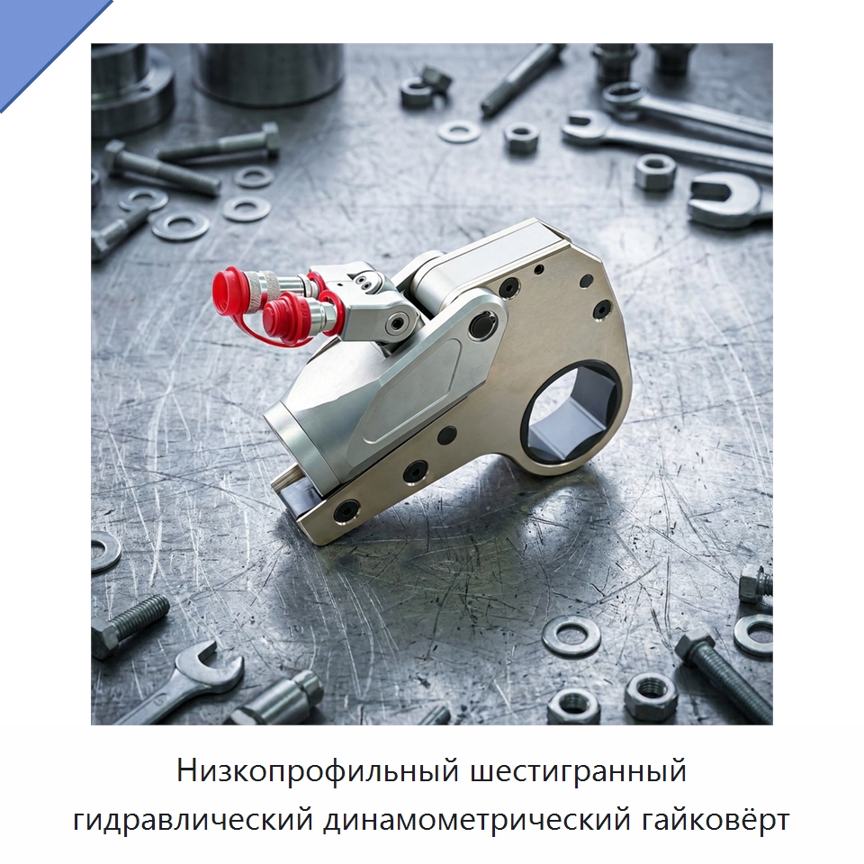 Низкопрофильный шестигранный гидравлический динамометрический гайковёрт — Гидравлические инструменты