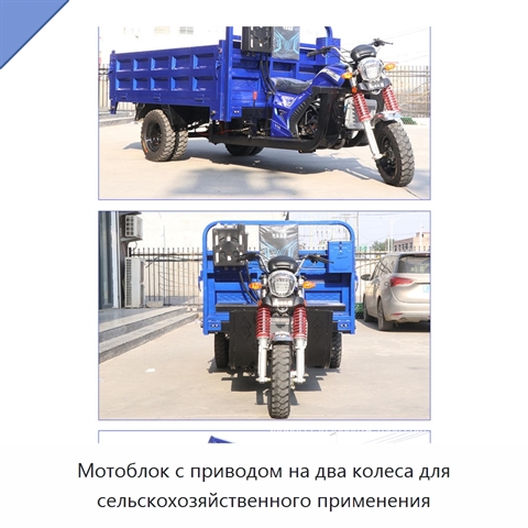 Мотоблок с приводом на два колеса для сельскохозяйственного применения