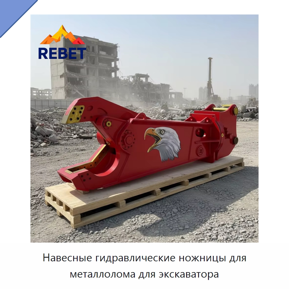Навесные гидравлические ножницы для металлолома для экскаватора — Навесное оборудование для строительной техники
