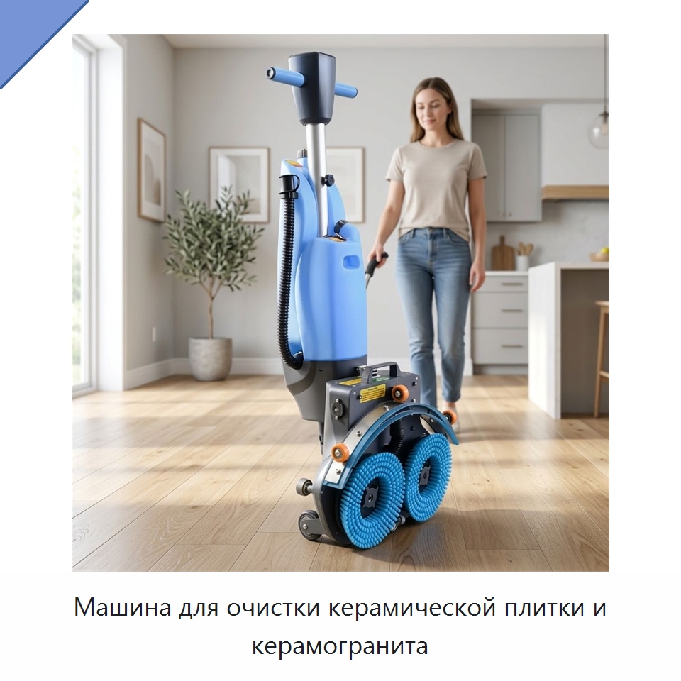 Машина для очистки керамической плитки и керамогранита — Подметальные машины