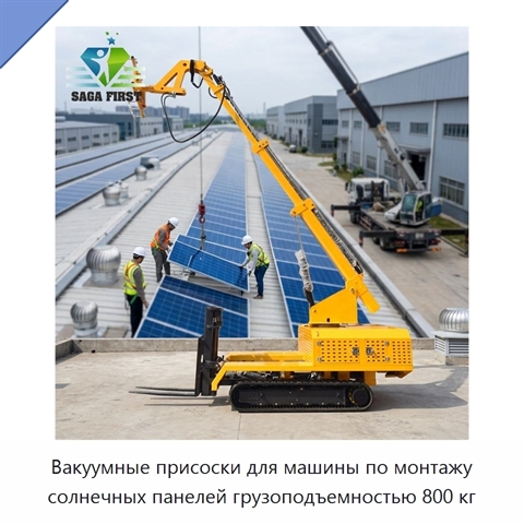 Вакуумные присоски для машины по монтажу солнечных панелей грузоподъемностью 800 кг