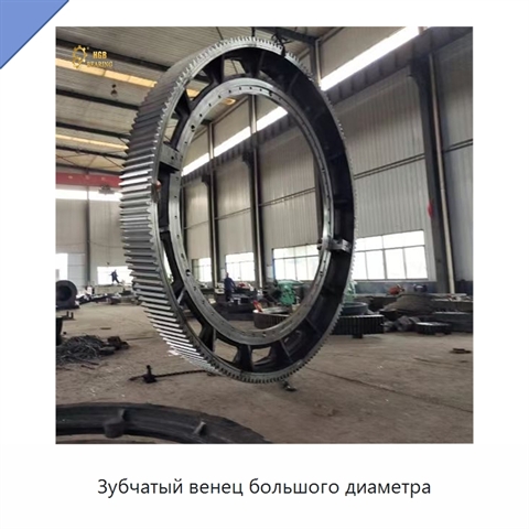 Зубчатый венец большого диаметра