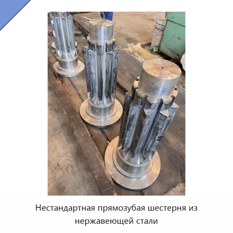 Нестандартная прямозубая шестерня из нержавеющей стали