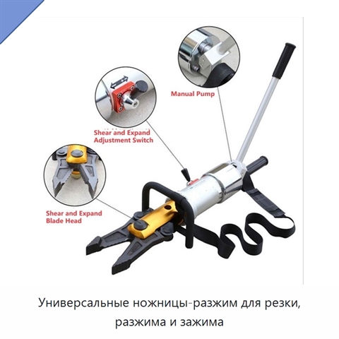 Универсальные ножницы-разжим для резки, разжима и зажима