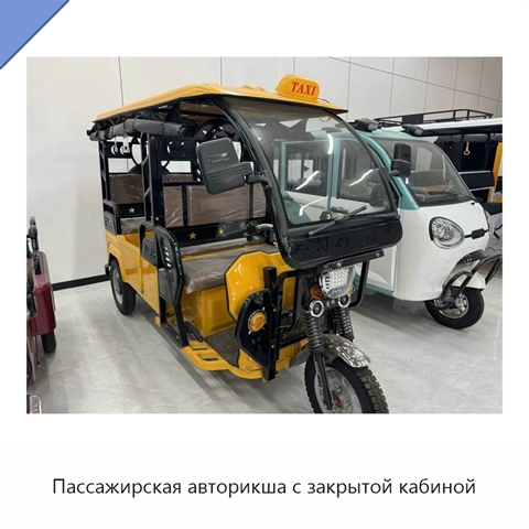 Пассажирская авторикша с закрытой кабиной