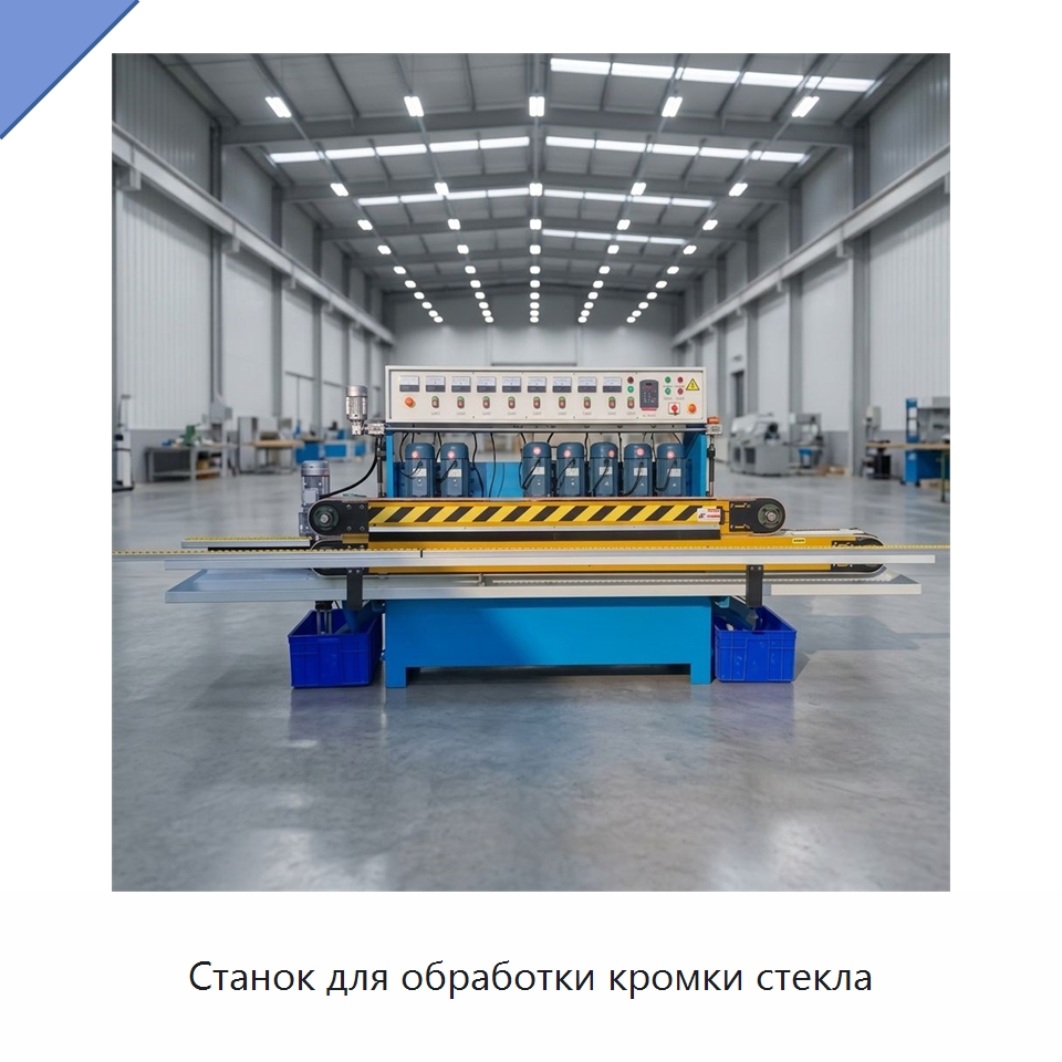 Станок для обработки кромки стекла — Оборудование для производства стекла