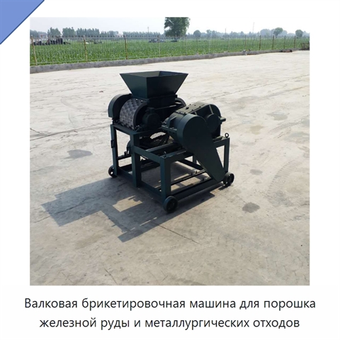 Валковая брикетировочная машина для порошка железной руды и металлургических отходов