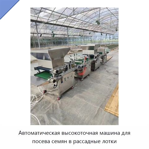 Автоматическая высокоточная машина для посева семян в рассадные лотки