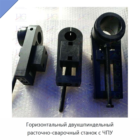 Горизонтальный двухшпиндельный расточно-сварочный станок с ЧПУ