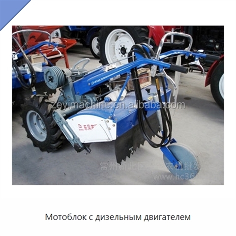 Мотоблок с дизельным двигателем