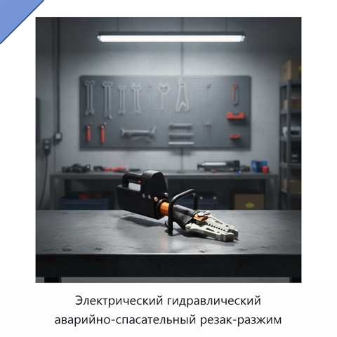 Электрический гидравлический аварийно-спасательный резак-разжим