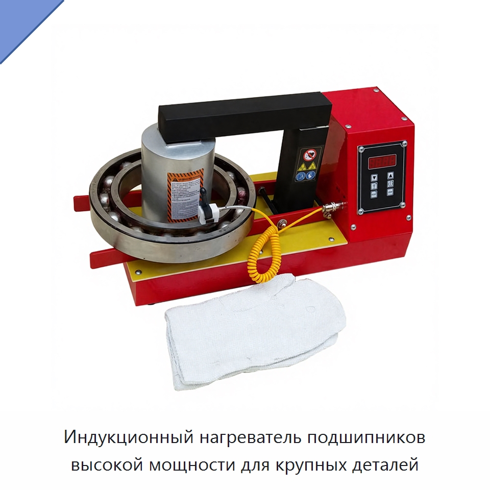Индукционный нагреватель подшипников высокой мощности для крупных деталей — Отопительное оборудование