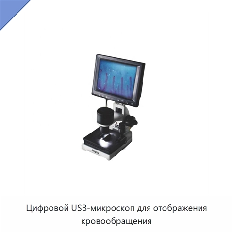 Цифровой USB-микроскоп для отображения кровообращения