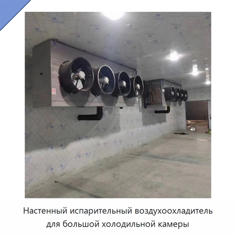 Настенный испарительный воздухоохладитель для большой холодильной камеры
