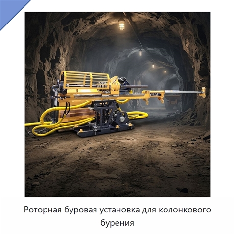 Роторная буровая установка для колонкового бурения