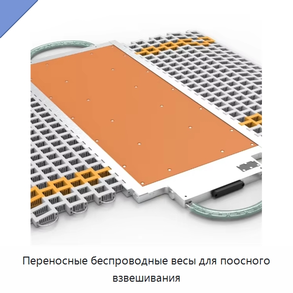 Переносные беспроводные весы для поосного взвешивания — Весы