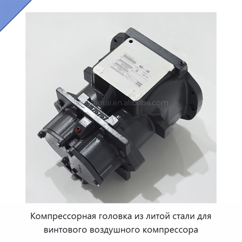 Компрессорная головка из литой стали для винтового воздушного компрессора