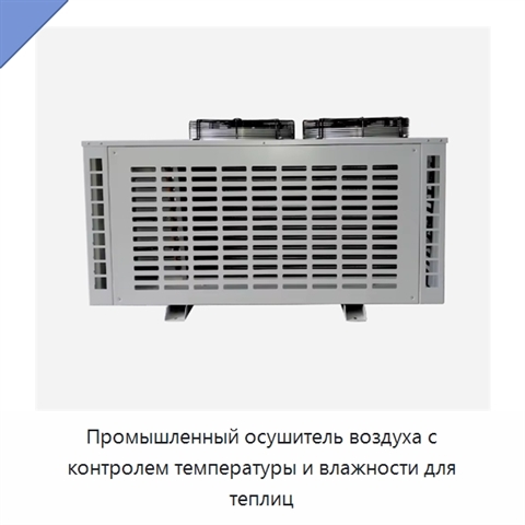 Промышленный осушитель воздуха с контролем температуры и влажности для теплиц