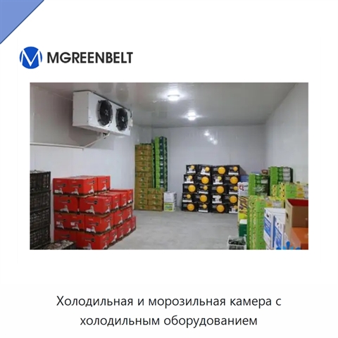 Холодильная и морозильная камера с холодильным оборудованием