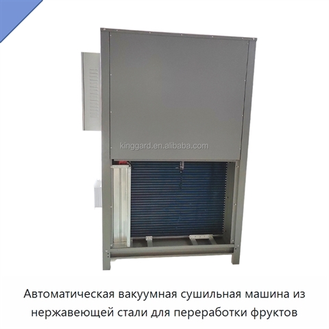 Автоматическая вакуумная сушильная машина из нержавеющей стали для переработки фруктов