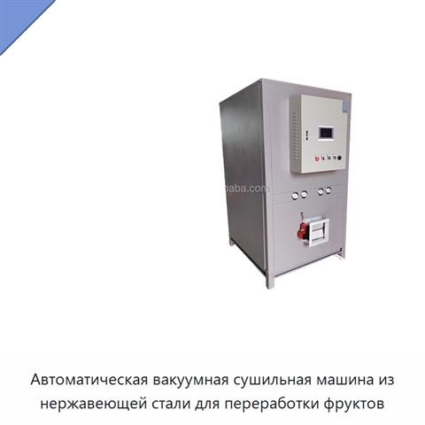 Автоматическая вакуумная сушильная машина из нержавеющей стали для переработки фруктов