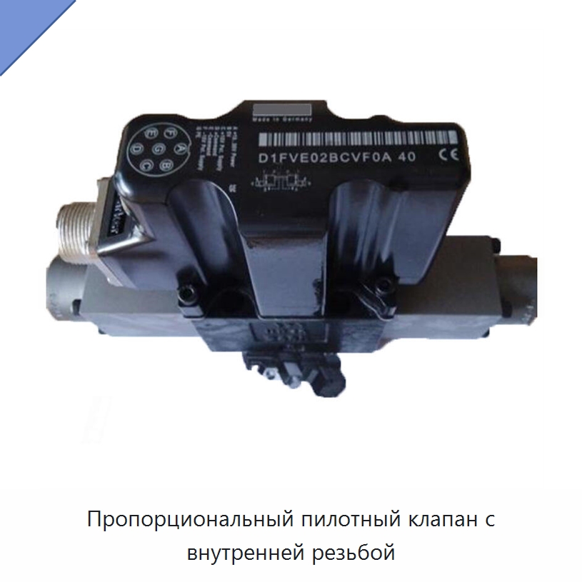 Пропорциональный пилотный клапан с внутренней резьбой